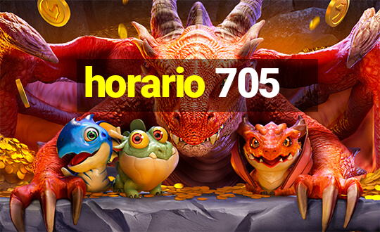 horario 705