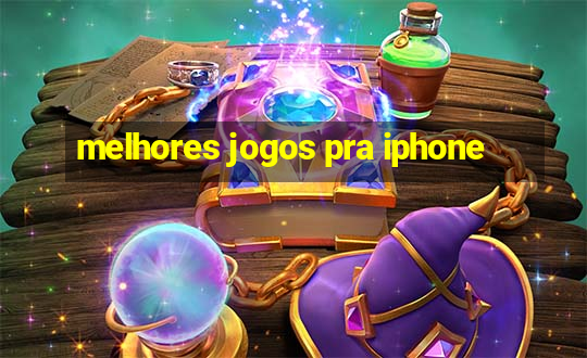 melhores jogos pra iphone