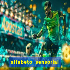 alfabeto sensorial para imprimir