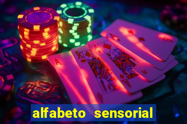 alfabeto sensorial para imprimir