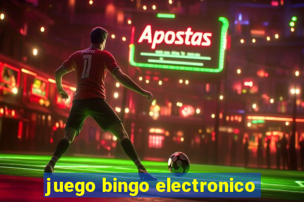 juego bingo electronico