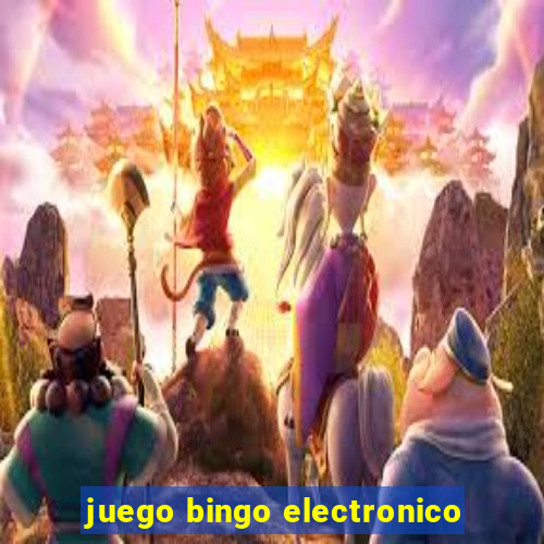 juego bingo electronico