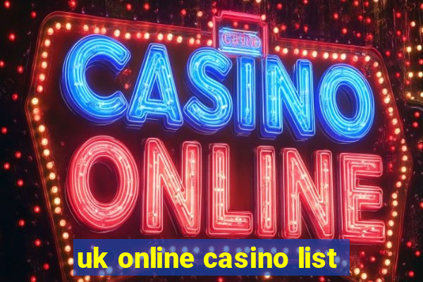 uk online casino list