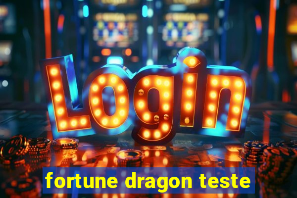 fortune dragon teste