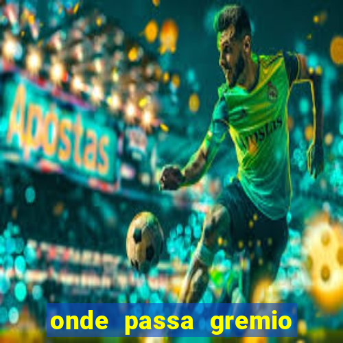 onde passa gremio x operario