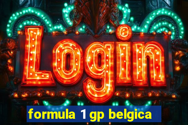 formula 1 gp belgica