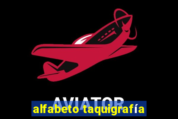 alfabeto taquigrafía