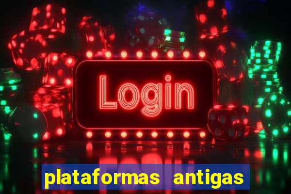 plataformas antigas de jogos