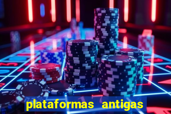 plataformas antigas de jogos