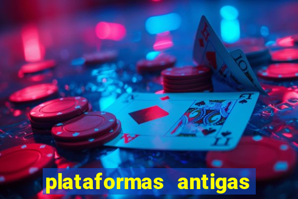 plataformas antigas de jogos