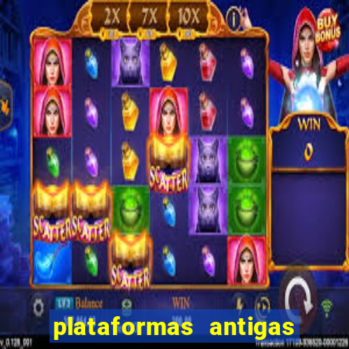 plataformas antigas de jogos