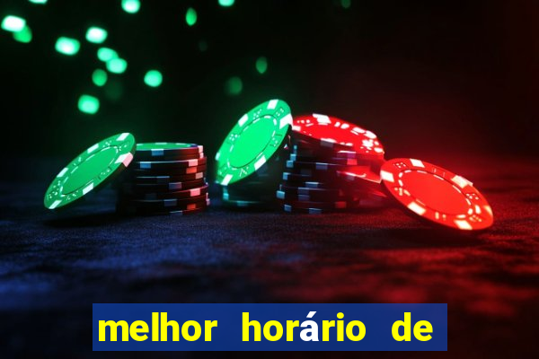 melhor horário de madrugada para jogar fortune tiger