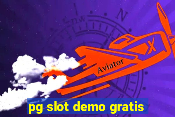 pg slot demo gratis