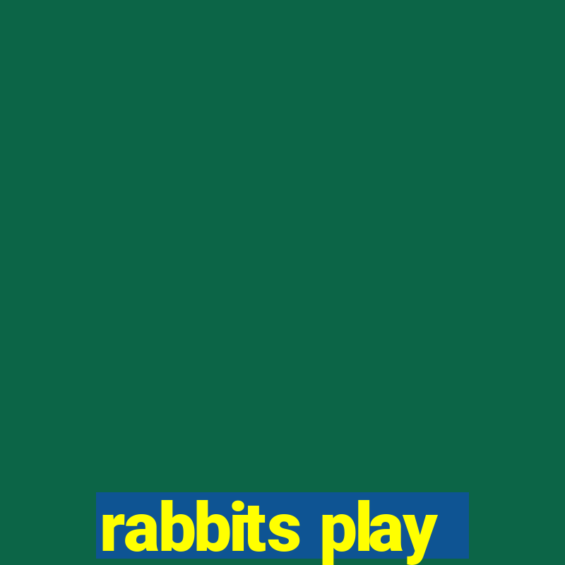 rabbits play