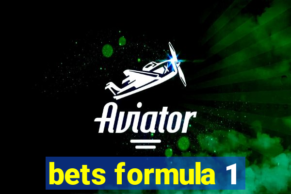 bets formula 1