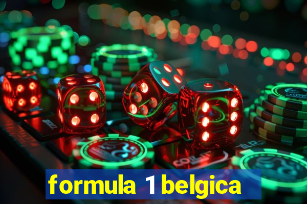 formula 1 belgica