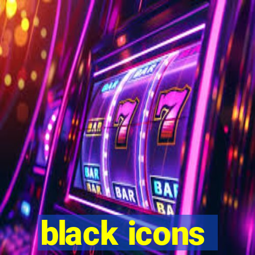 black icons