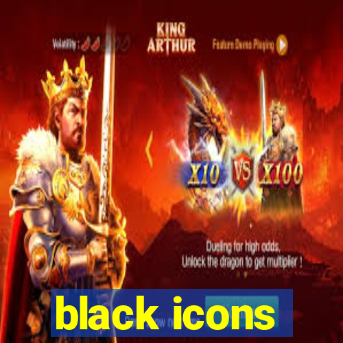 black icons