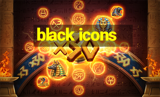 black icons