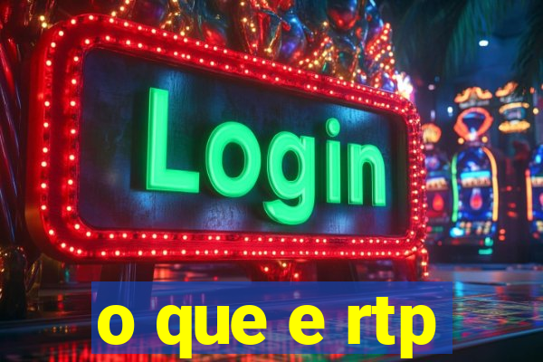 o que e rtp