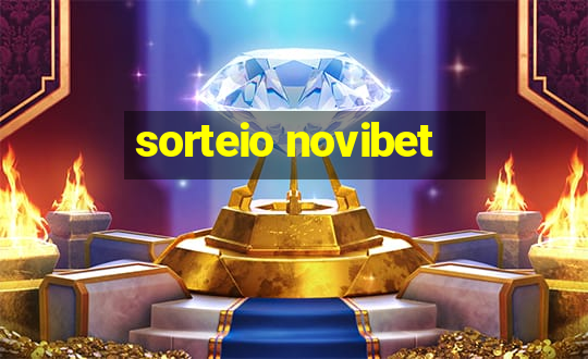 sorteio novibet