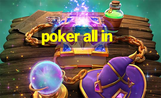 poker all in