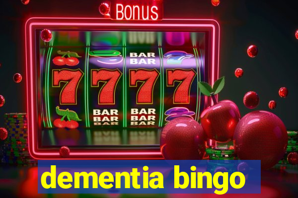 dementia bingo