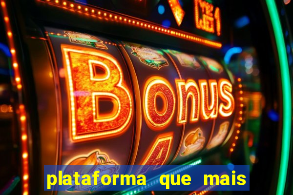 plataforma que mais paga fortune tiger