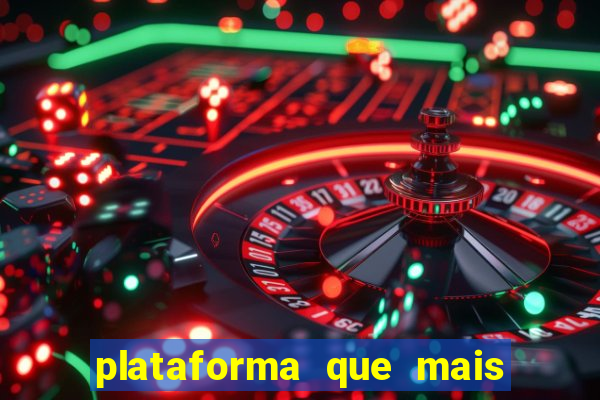 plataforma que mais paga fortune tiger