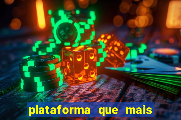 plataforma que mais paga fortune tiger