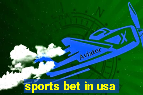 sports bet in usa