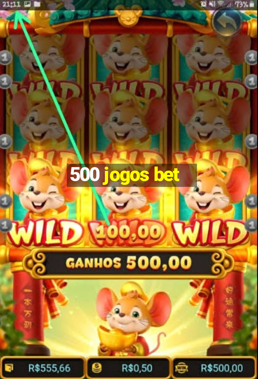 500 jogos bet