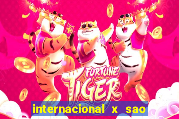 internacional x sao paulo palpite