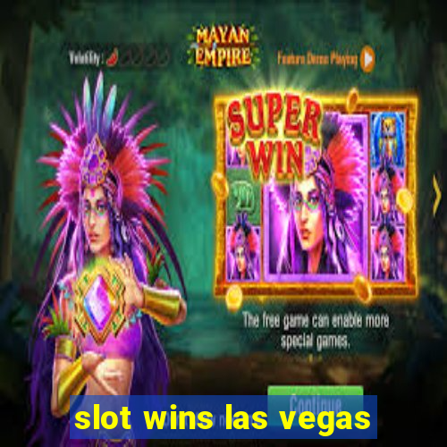 slot wins las vegas