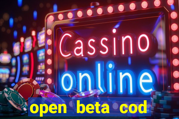 open beta cod black ops 6