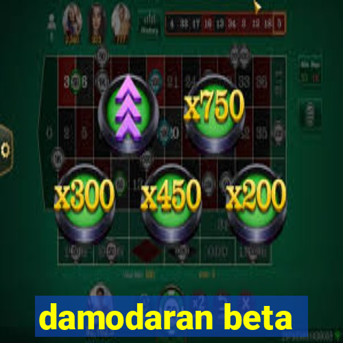 damodaran beta