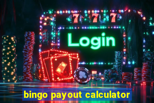 bingo payout calculator