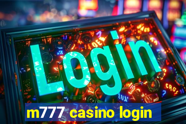 m777 casino login