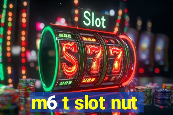 m6 t slot nut