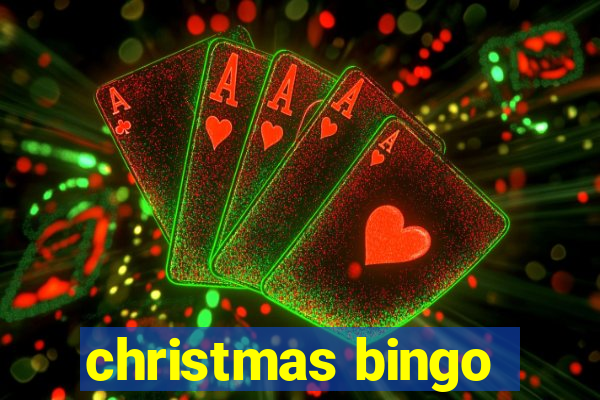 christmas bingo