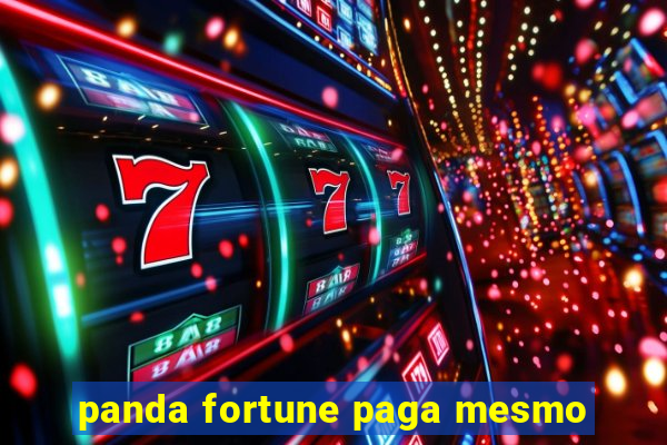 panda fortune paga mesmo