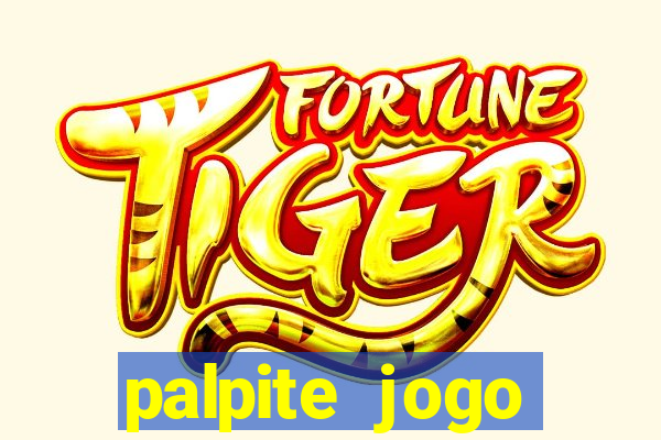 palpite jogo futebol hoje