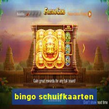 bingo schuifkaarten