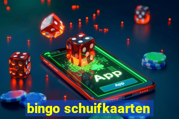 bingo schuifkaarten