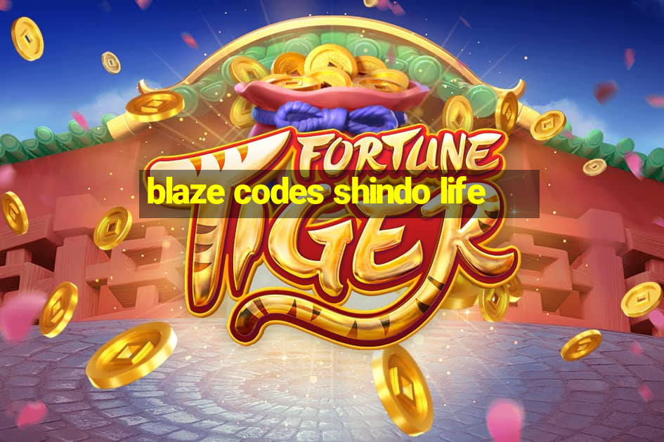 blaze codes shindo life