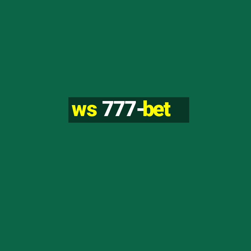 ws 777-bet