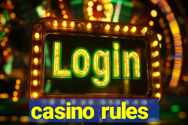 casino rules