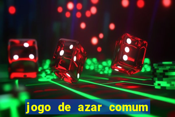 jogo de azar comum em cassinos