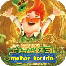 melhor horário para jogar fortune tiger de tarde