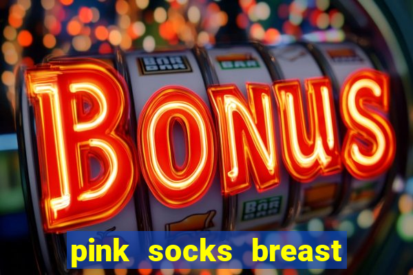 pink socks breast cancer awareness football